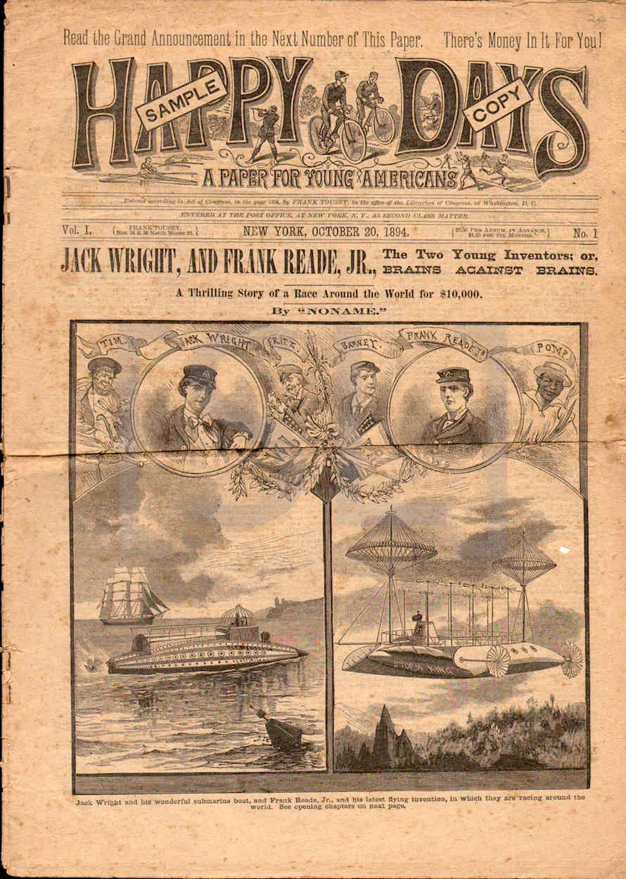 Happy Days. A Paper for Young Americans.