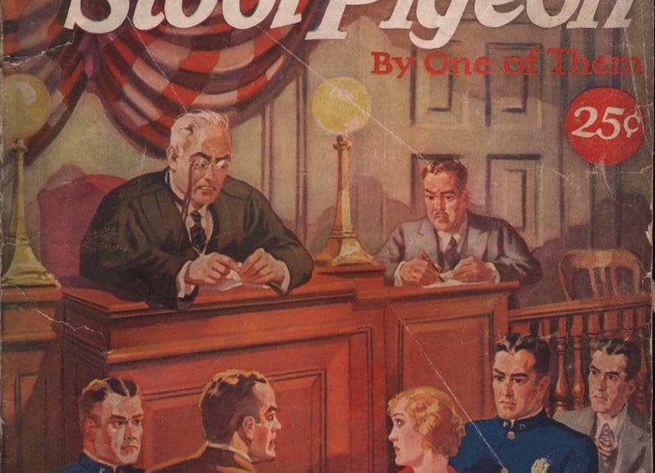 Confessions of a Stool Pigeon