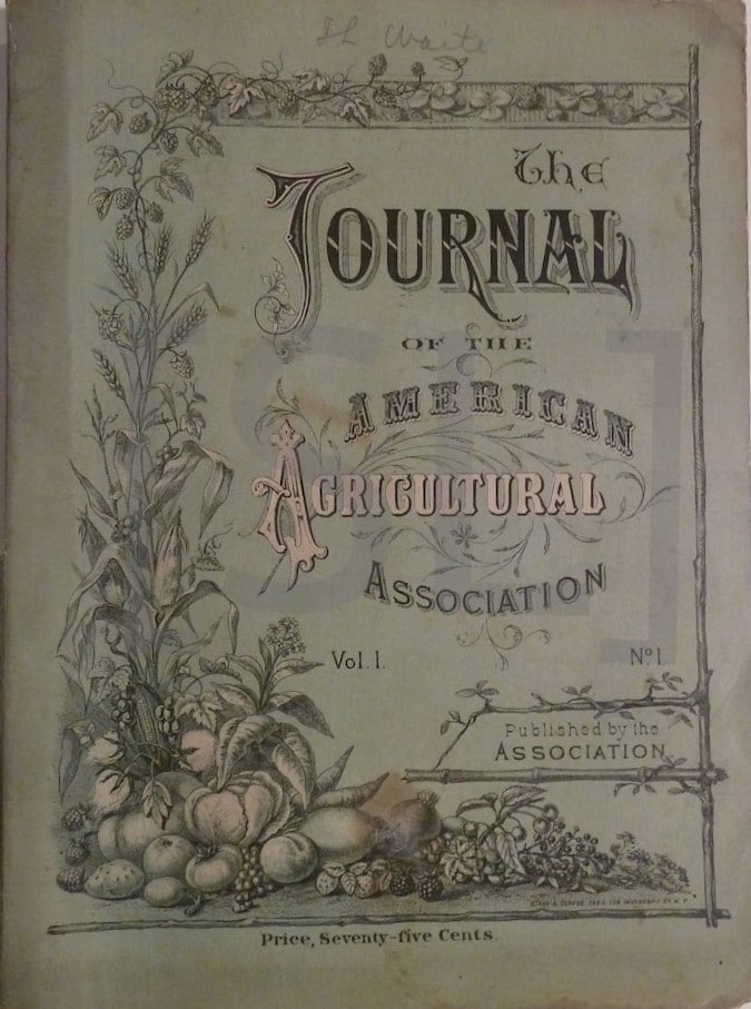 Journal of the American Agricultural Association