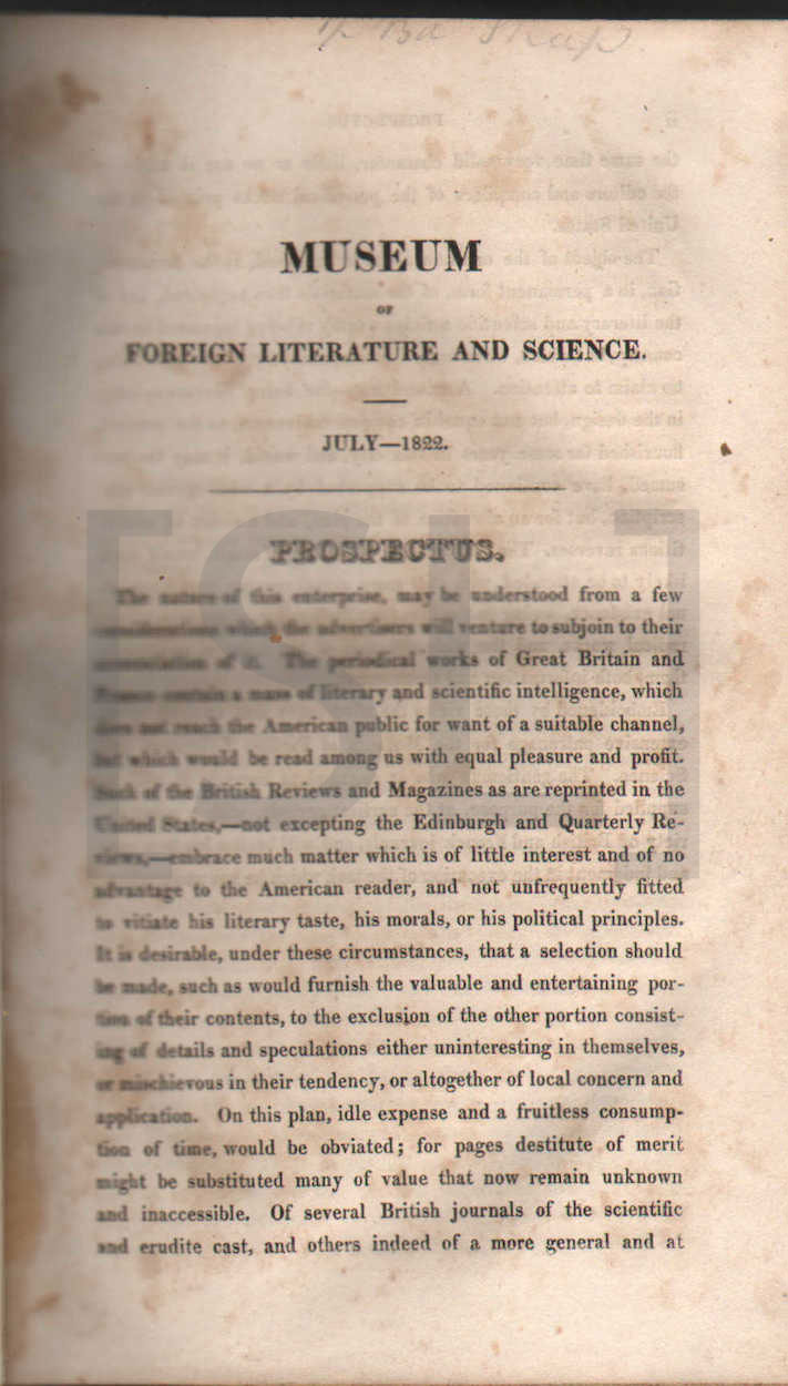 Museum of Foreign Literature and Science