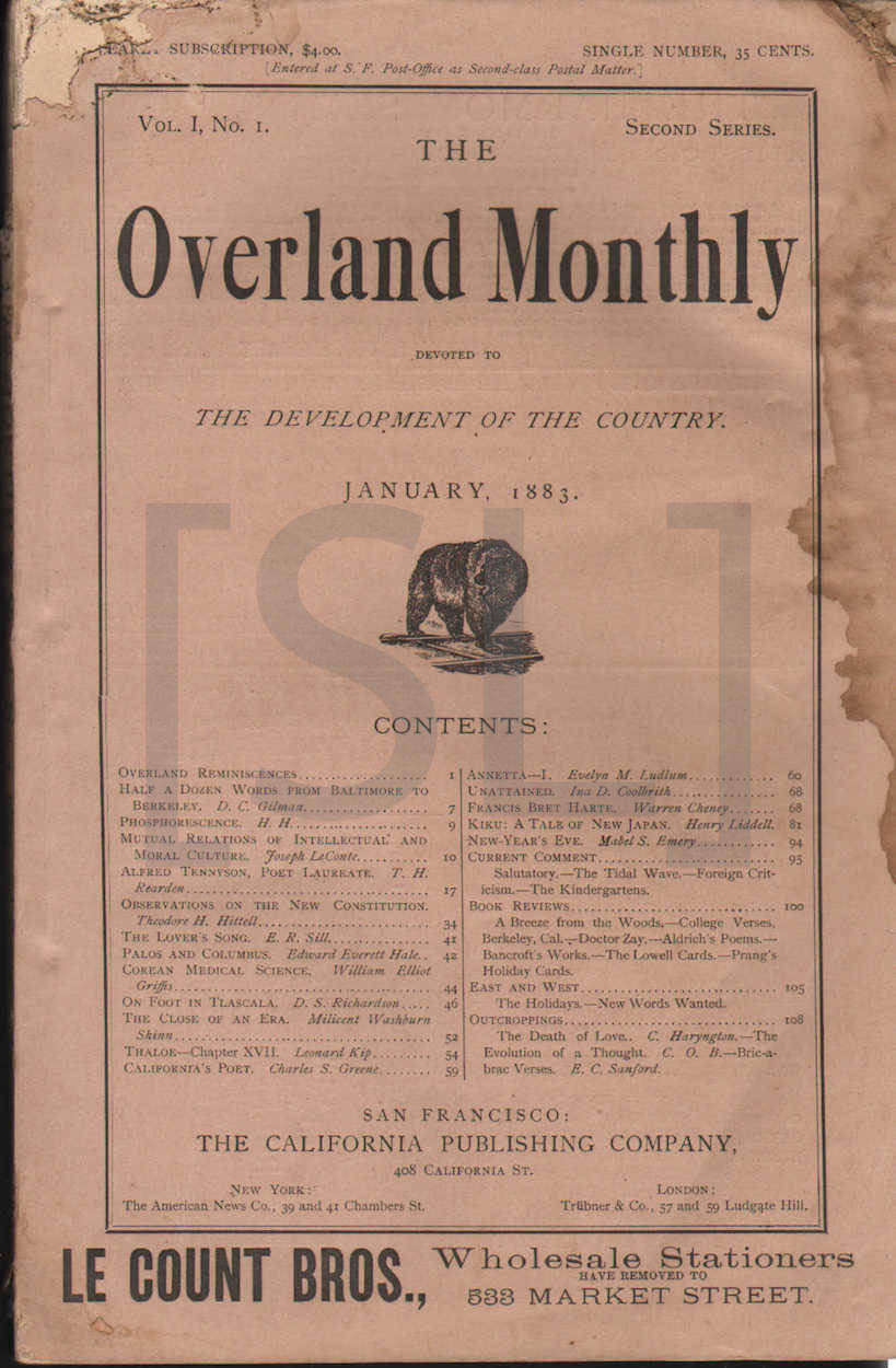 Overland Monthly