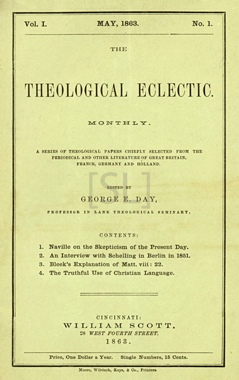 Theological Eclectic